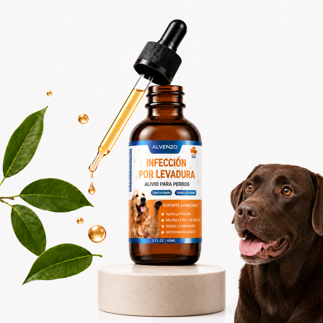 Fórmula Veterinaria Natural para Eliminar Hongos en Perros.