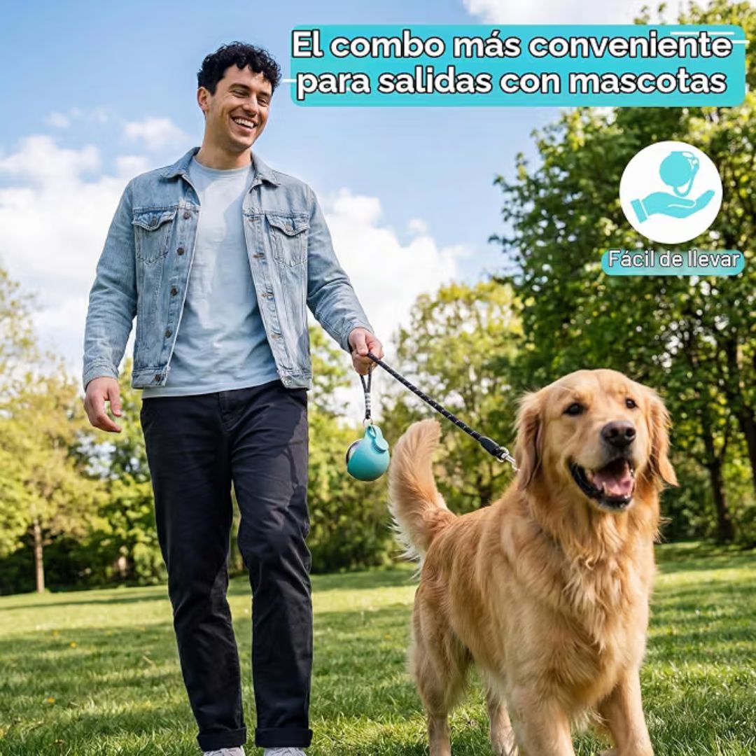 Bebedero Portátil de Acero Inoxidable: Evita Golpes de Calor en Cada Paseo.
