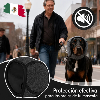 Protege a tu perro del pánico por fuegos artificiales, tormentas y ruidos fuertes.