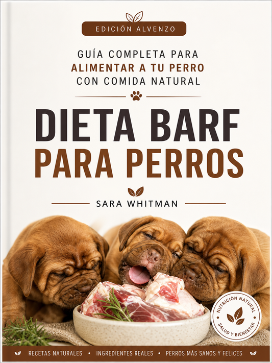 Manual Completo de Dieta Natural para Perros Alvenzo™
