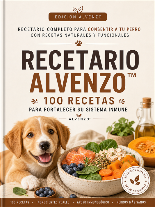 Recetario Alvenzo™ (100 recetas para fortalecer su sistema inmune)