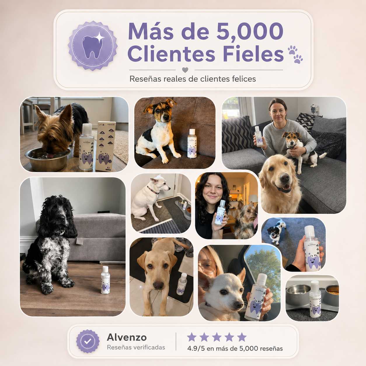 Fórmula Dental para Dientes Limpios y Aliento Fresco sin Cepillado