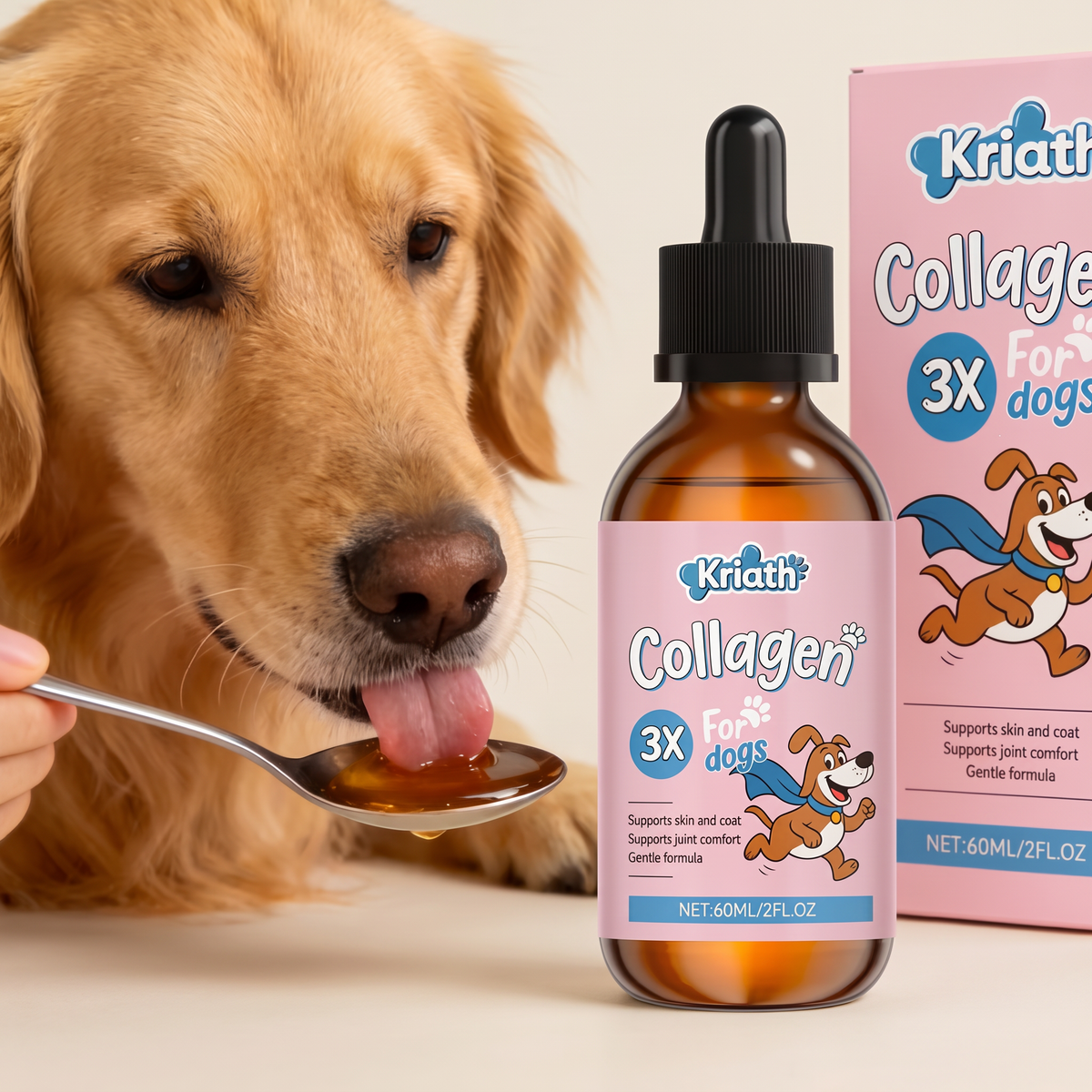 Fórmula líquida de colágeno para mascotas: Protege su Movilidad Hoy para no Perderla Mañana