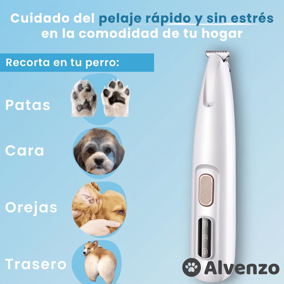 Perfilador de Precisión - Cuidado de patas sin dolor en segundos
