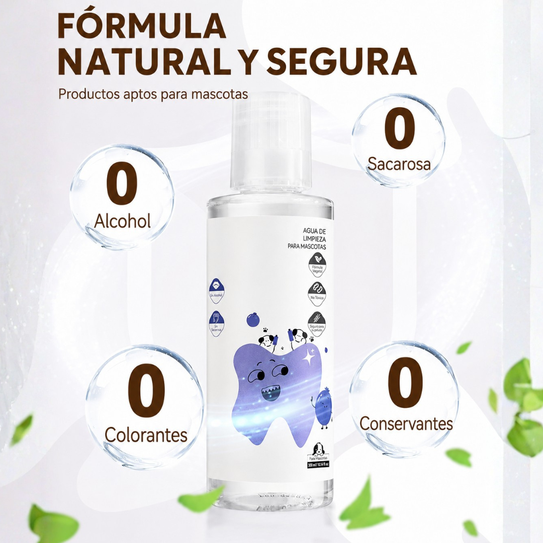 Fórmula Dental para Dientes Limpios y Aliento Fresco sin Cepillado