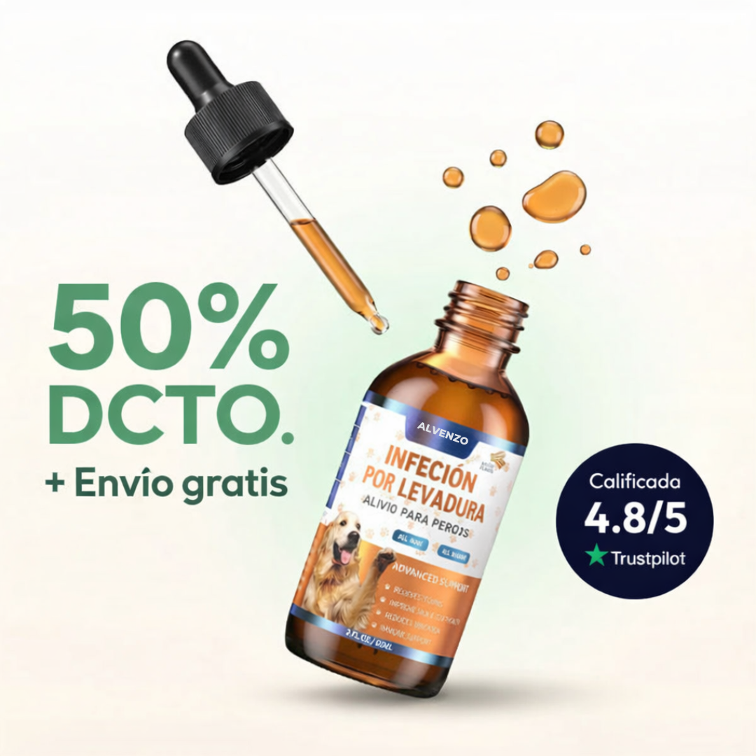 Gotero Natural para Infecciones por Hongos