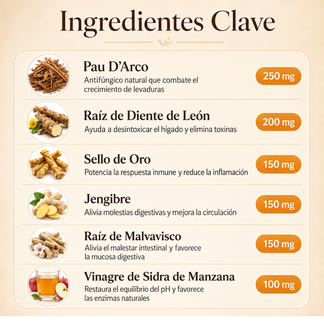 Tratamiento Natural contra Hongos e Infecciones